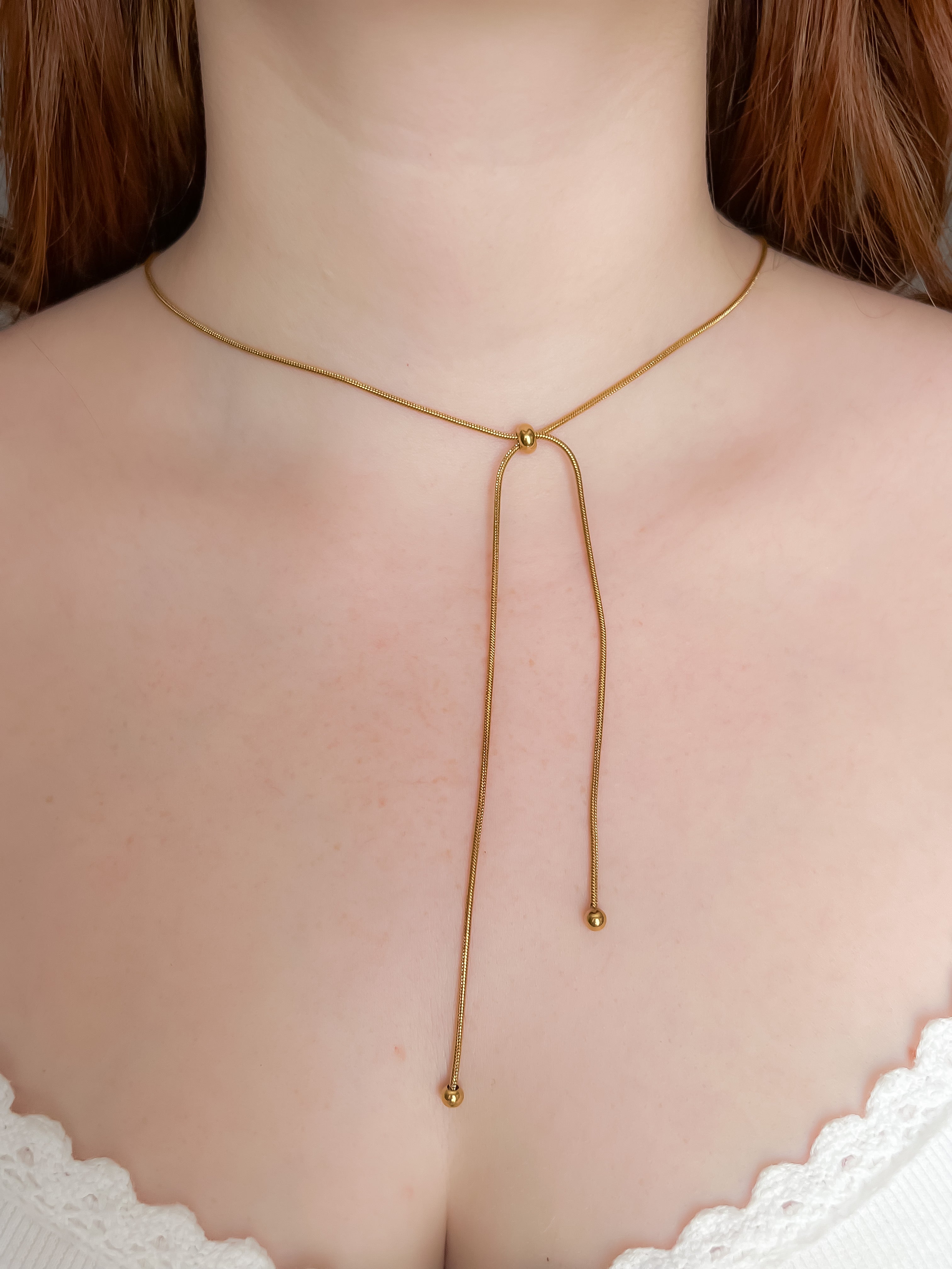 Collar moño ajustable