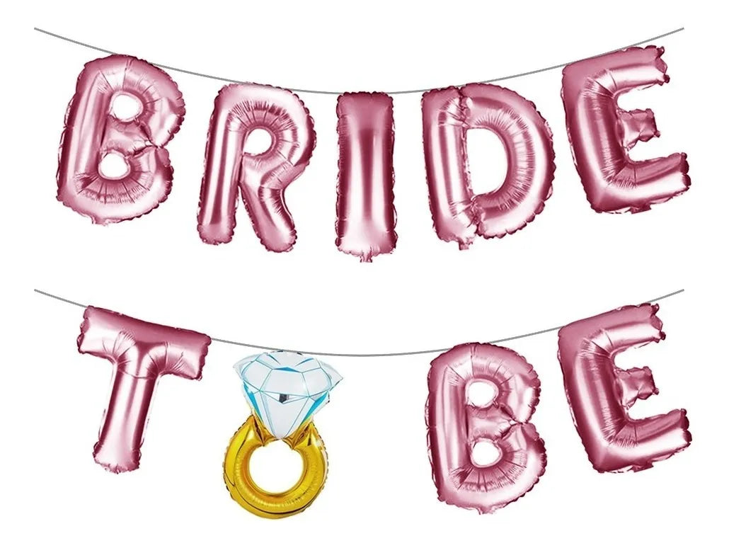 Bride To Be Globos